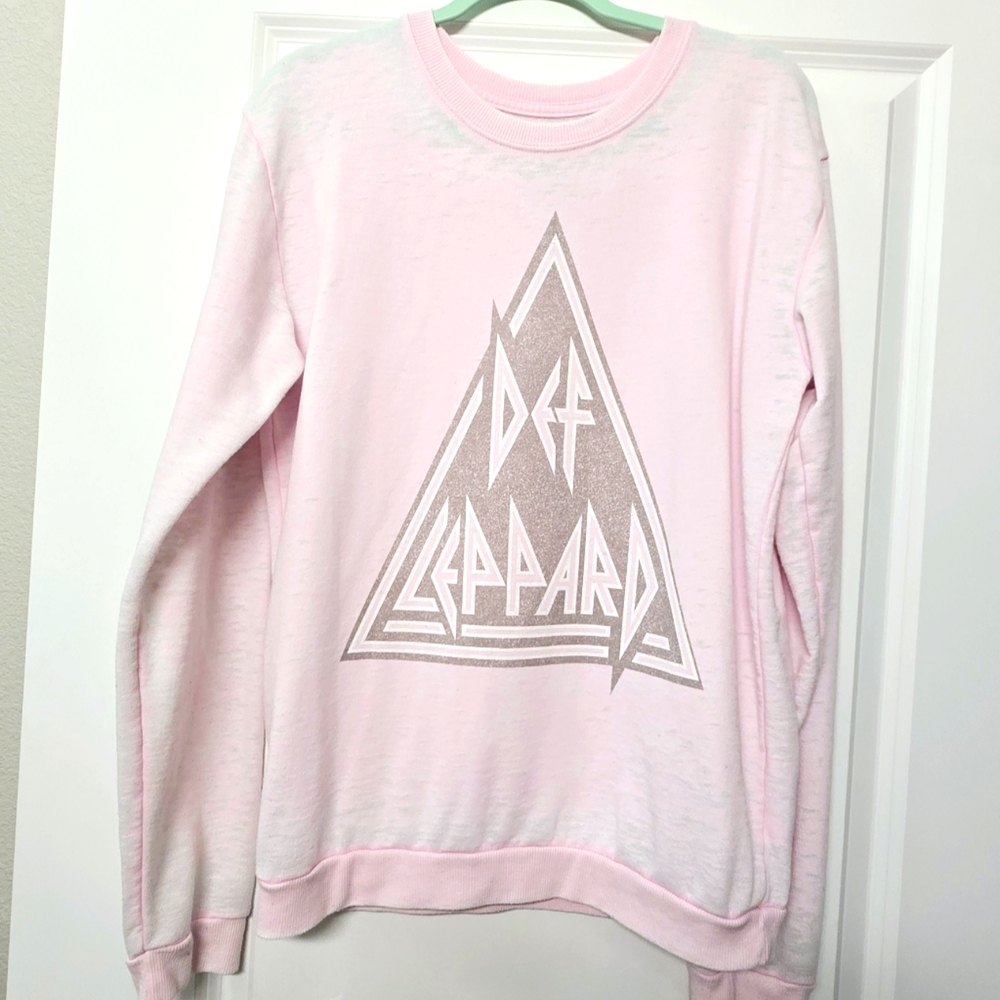 Recycled Karma Def Leppard Sweatshirt